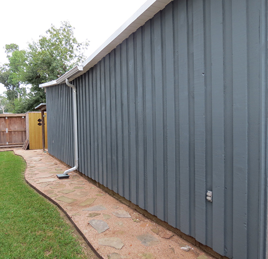 Exterior House Staining