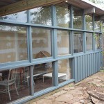 Every single window in the dining room leaked when it rained.  Water poured into the house every time so we had to put out that fire quick!  Windows were all taken apart, scraped, put pack together securely, caulked, and re-stained.  No more rain.  Beautiful!