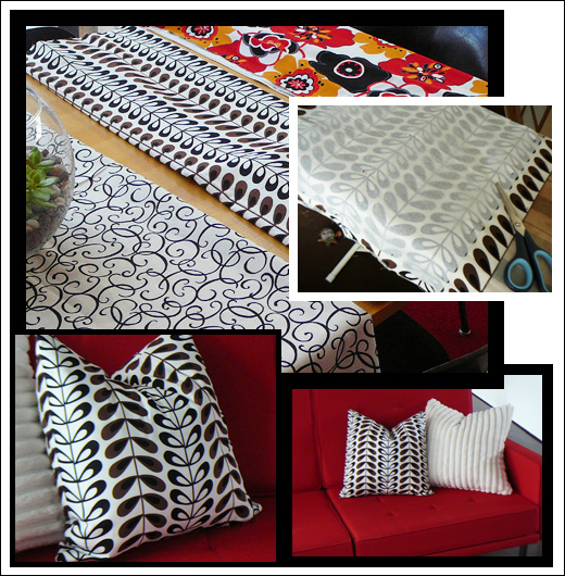 handmade envelope pillows
