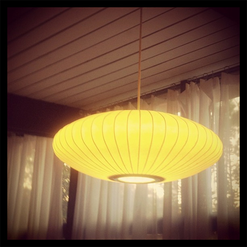 Nelson Saucer Lamp